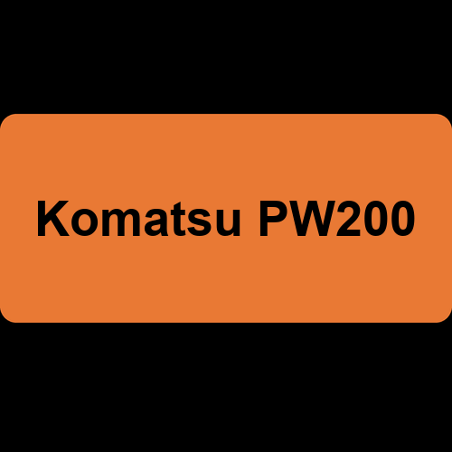 Komatsu PW200